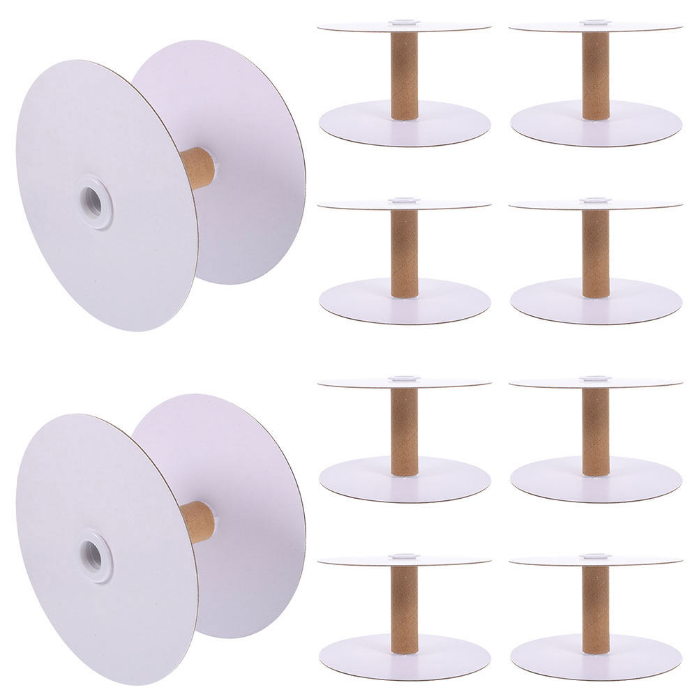 Embroidery Thread - 12 Peças de Bobinas de Papel