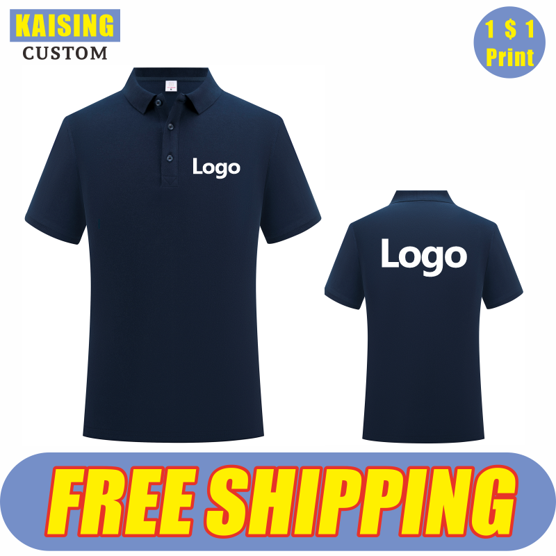 Embroidery Shirt - Kaising camisa polo de algodão puro