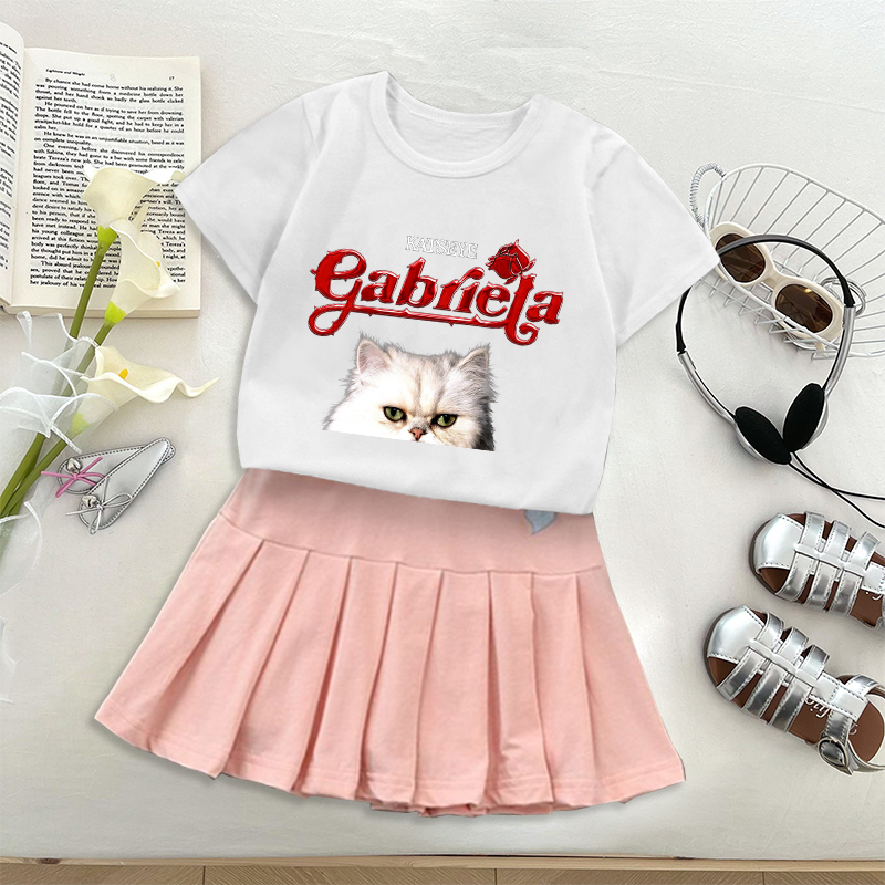 Moda k pop K-KATSEYE camiseta  - Embroidery Shirt avaliação e preço