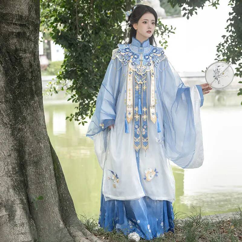 Bimonthly [lan jin luo] novo h - Embroidery Shirt avaliação e preço