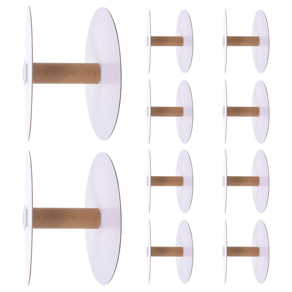 12 Peças de Bobinas de Papel p - Embroidery Thread avaliação e preço