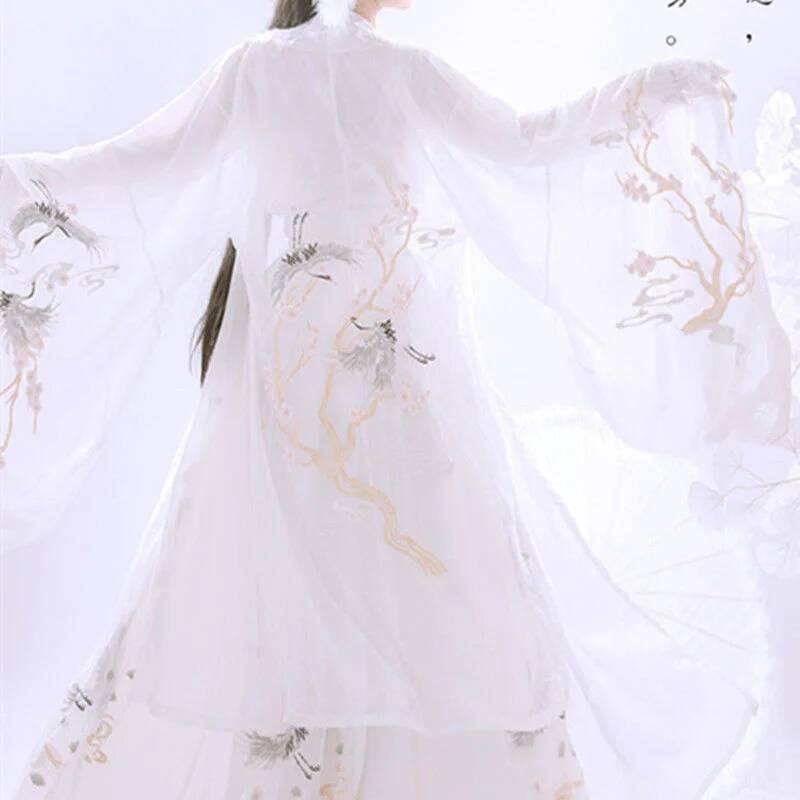 Chinês antigo hanfu feminino i - Embroidery Shirt avaliação e preço