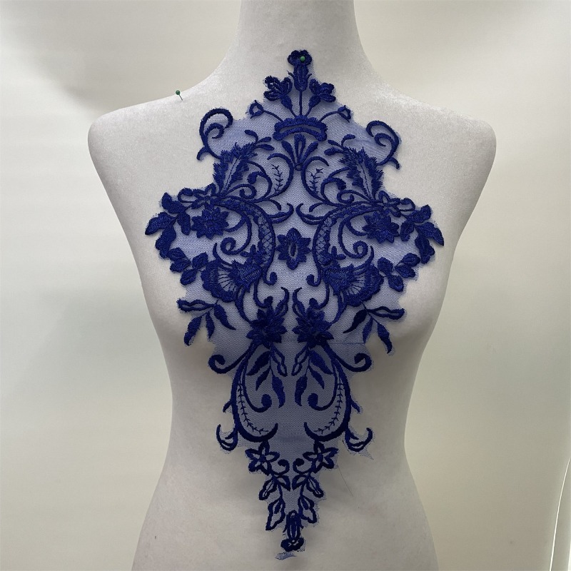 Tecido de Renda Bordada Exquis - Embroidery Veil avaliação e preço