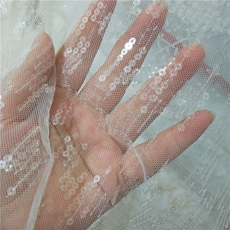 Tecido de Tule Bordado para Ve - Embroidery Veil avaliação e preço