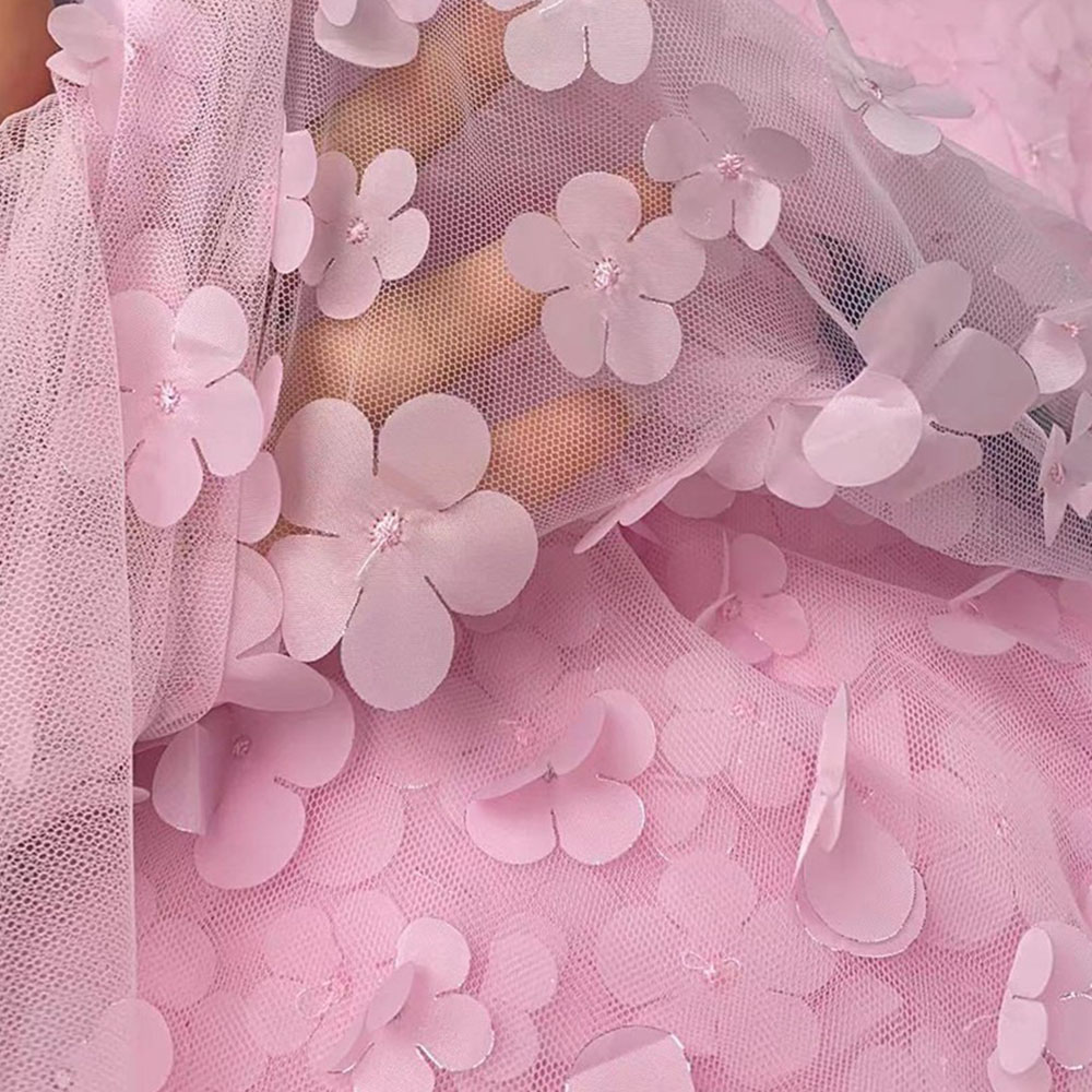 Tecido de tule tridimensional  - Embroidery Veil avaliação e preço