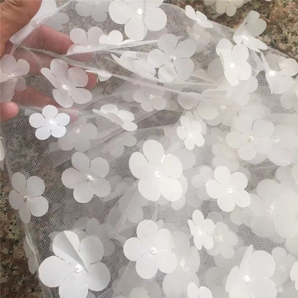Tecido de tule tridimensional  - Embroidery Veil avaliação e preço
