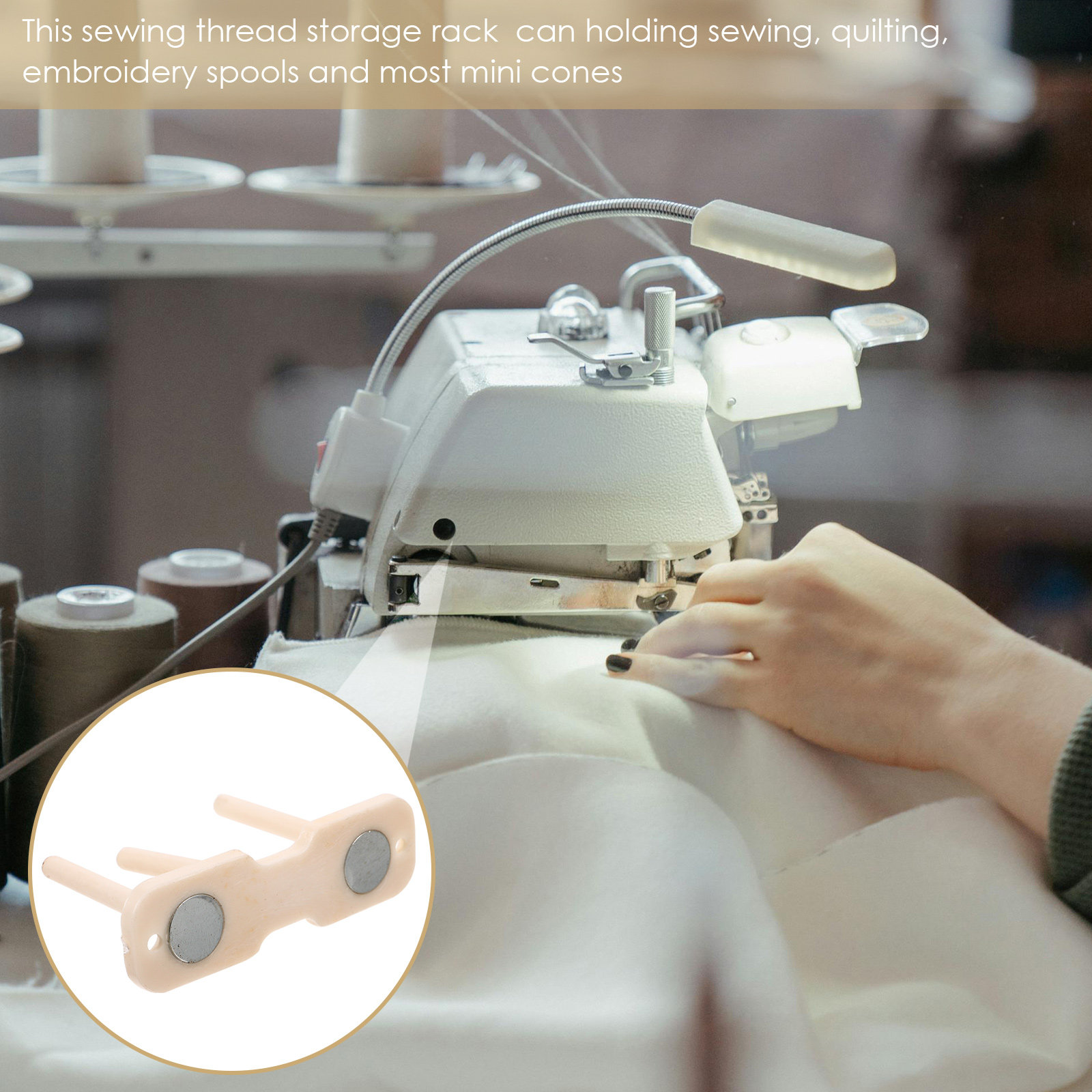 Suporte de Plástico para Linha - Embroidery Thread avaliação e preço