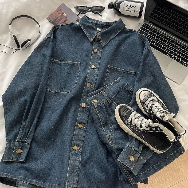 Conjunto de Saia Jeans Y2K: Ja - Embroidery Fashion avaliação e preço