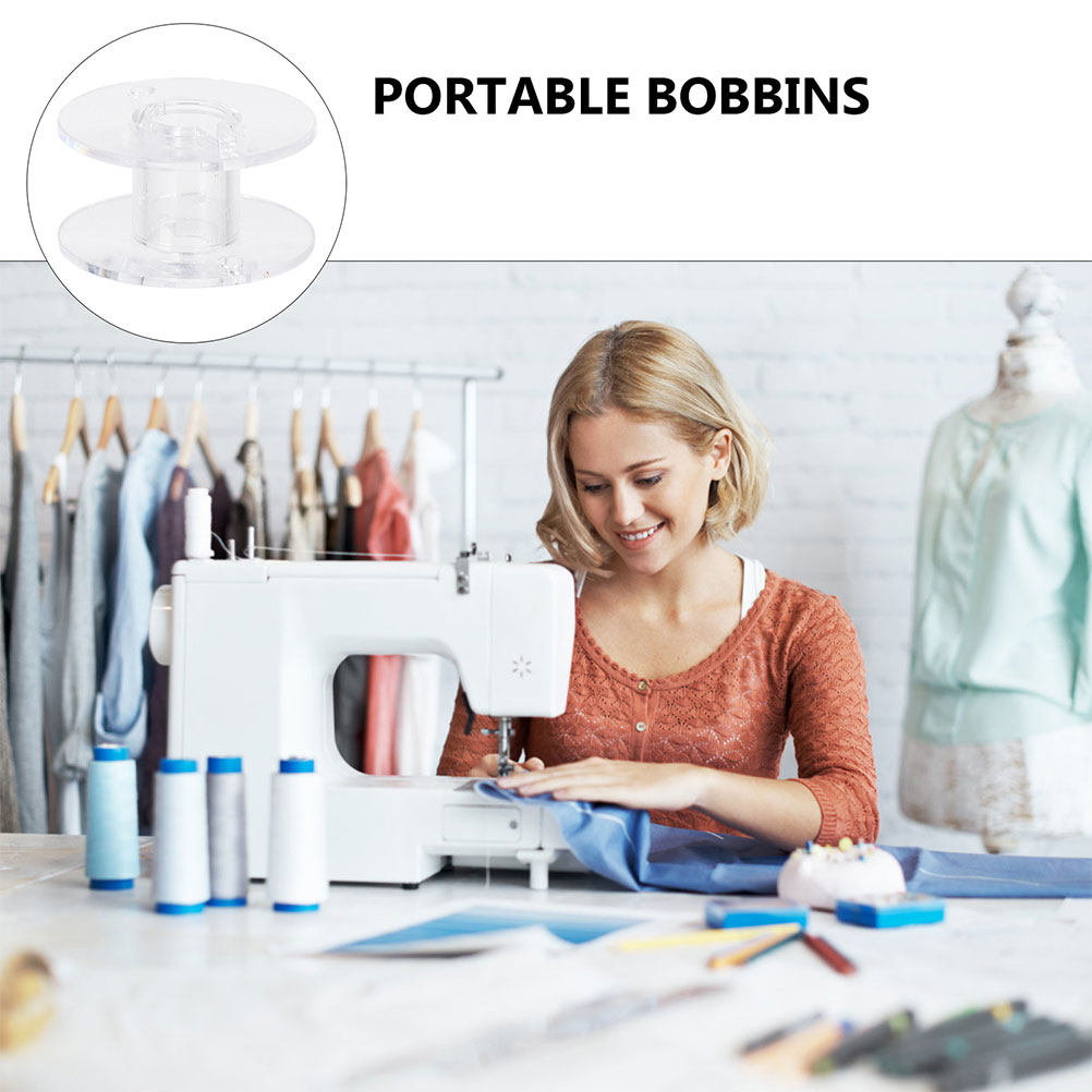 60 Peças de Bobinas Transparen - Embroidery Thread avaliação e preço