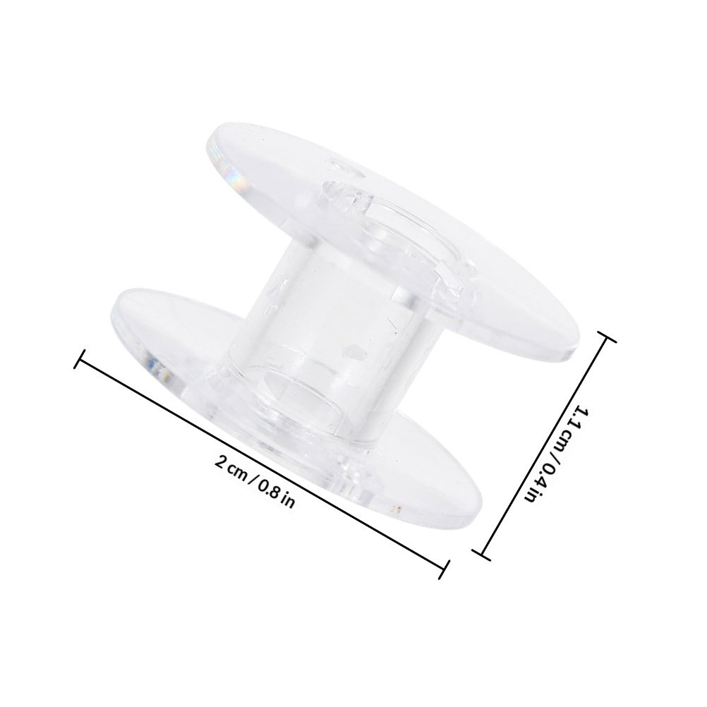 60 Peças de Bobinas Transparen - Embroidery Thread avaliação e preço