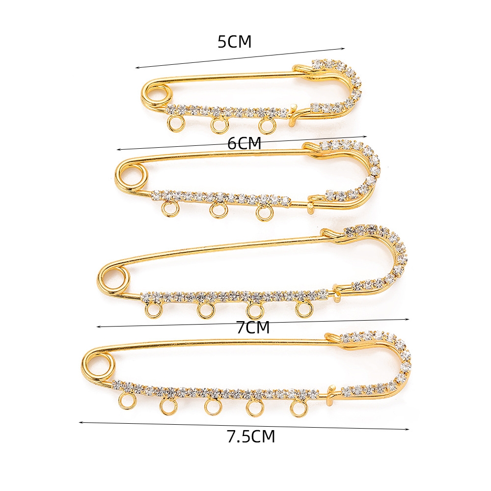 5 Peças de Broches Longos com  - Embroidery Simple avaliação e preço