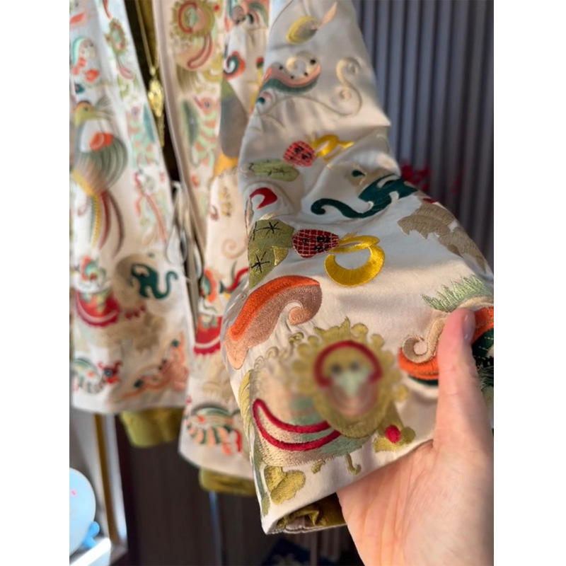Novo Cardigã Kimono Estilo Chi - Embroidery Fashion avaliação e preço