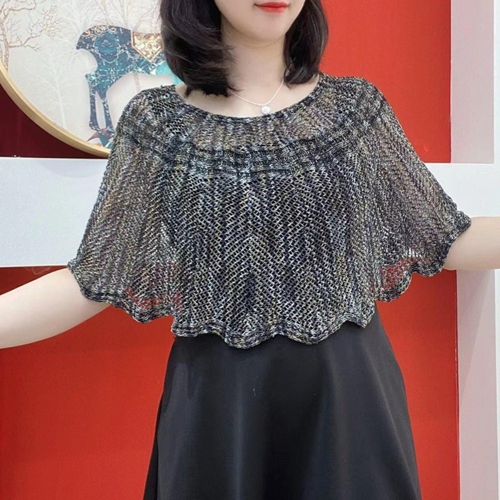 Xale de Crochê Estilo Pulôver  - Embroidery Simple avaliação e preço