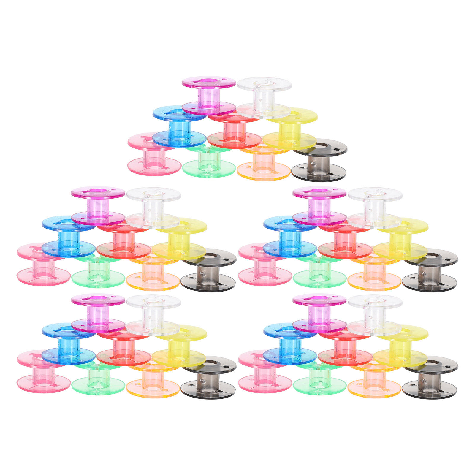 50 Peças de Bobinas para Máqui - Embroidery Thread avaliação e preço