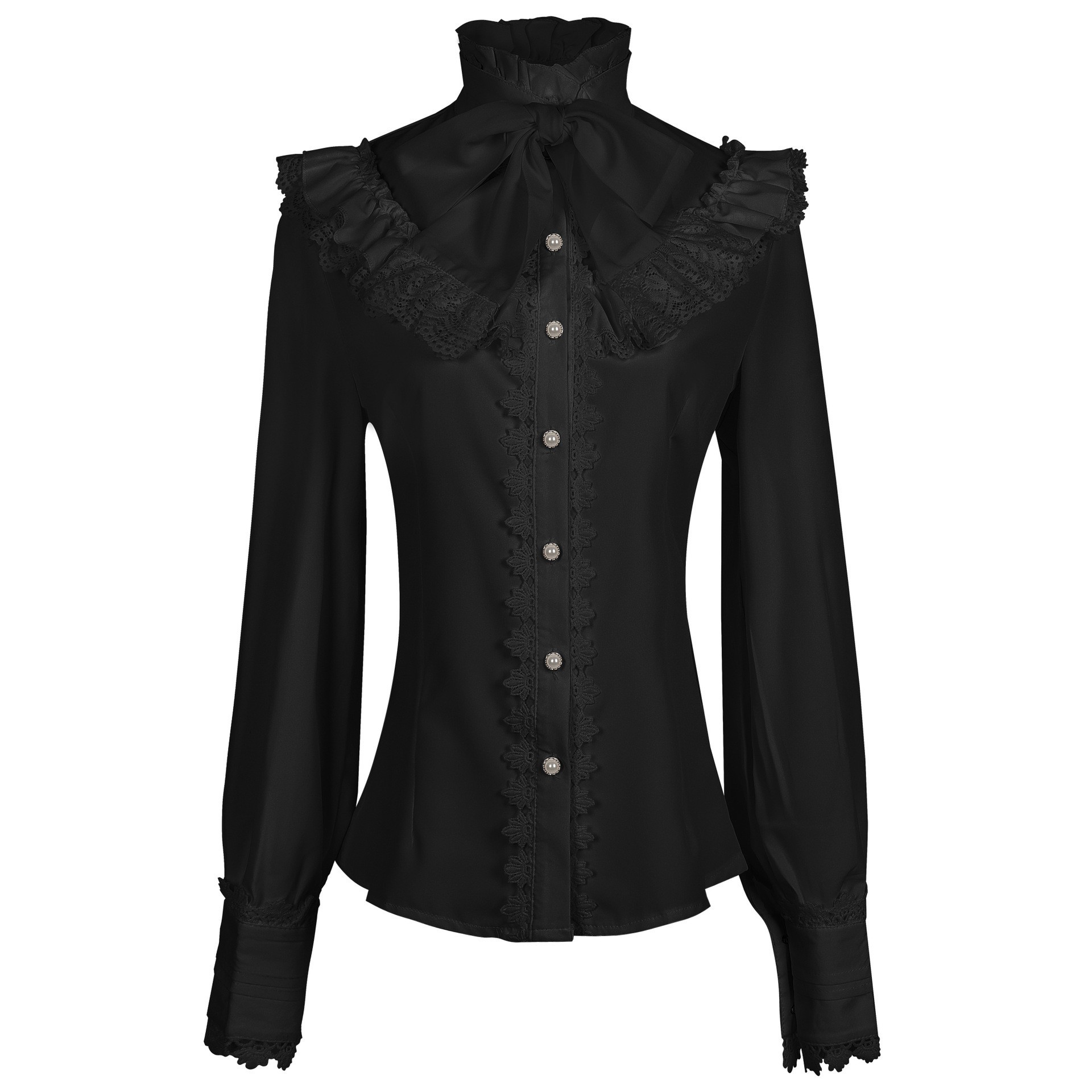 Nova Chegada: Camisa Gótica Vi - Embroidery Shirt avaliação e preço