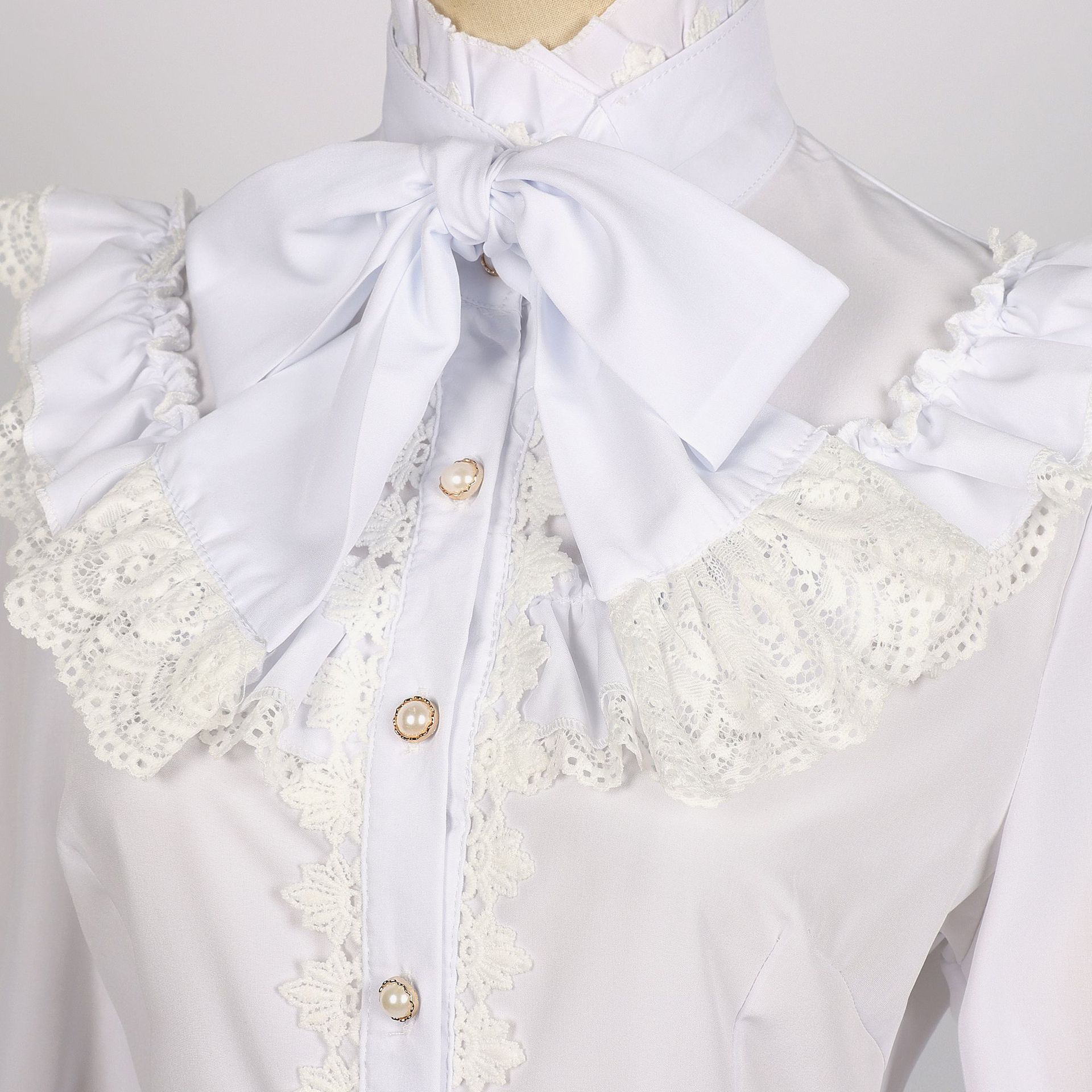 Nova Chegada: Camisa Gótica Vi - Embroidery Shirt avaliação e preço