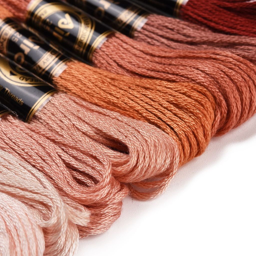 1 Conjunto com 8 Meadas de Lin - Embroidery Thread avaliação e preço