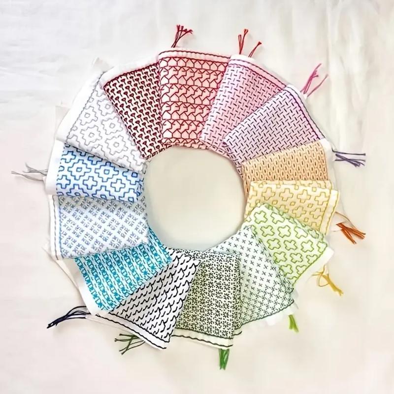 9/32 pçs linha e agulhas denim - Embroidery Thread avaliação e preço